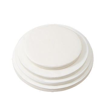 Hârtie de copt circulară, absorbantă la ulei pentru grătar, hârtie de copt cu strat de silicon, antiaderent, pentru uz casnic