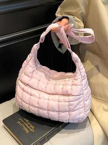 Plisirana torba u oblaku – crossbody za žene, velika zapremina, gradski minimalistički stil