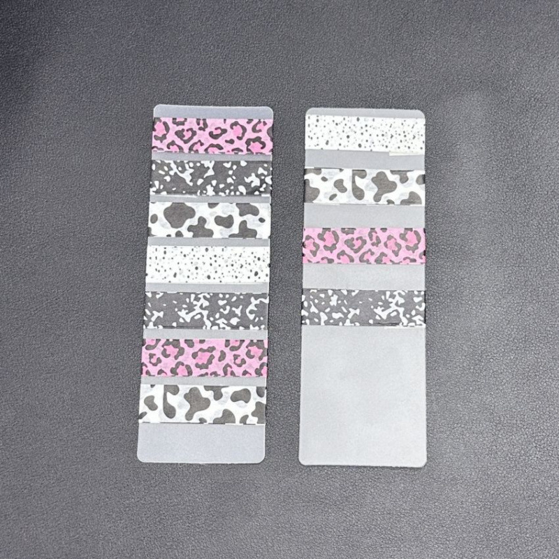 Planșă de distribuție a benzii și planner pentru washi, PP, 5×15 cm, colțuri rotunjite, finisaj mat