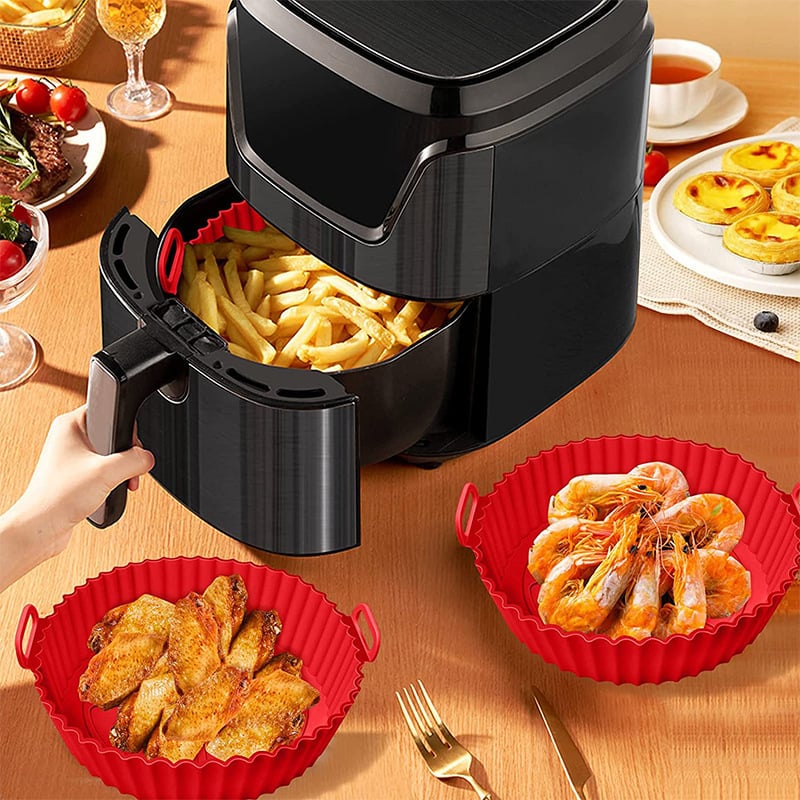 Covoraș de copt din silicon pentru friteuză cu aer, liner pentru tavă