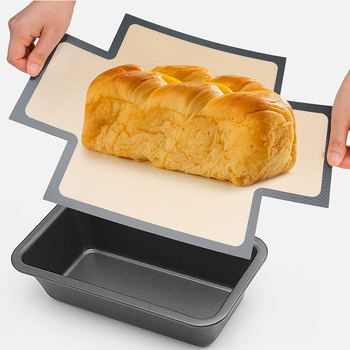 Covoraș din silicon pentru coacere pâine și toast, de calitate alimentară, rezistent la temperaturi înalte, pătrat pentru cuptor