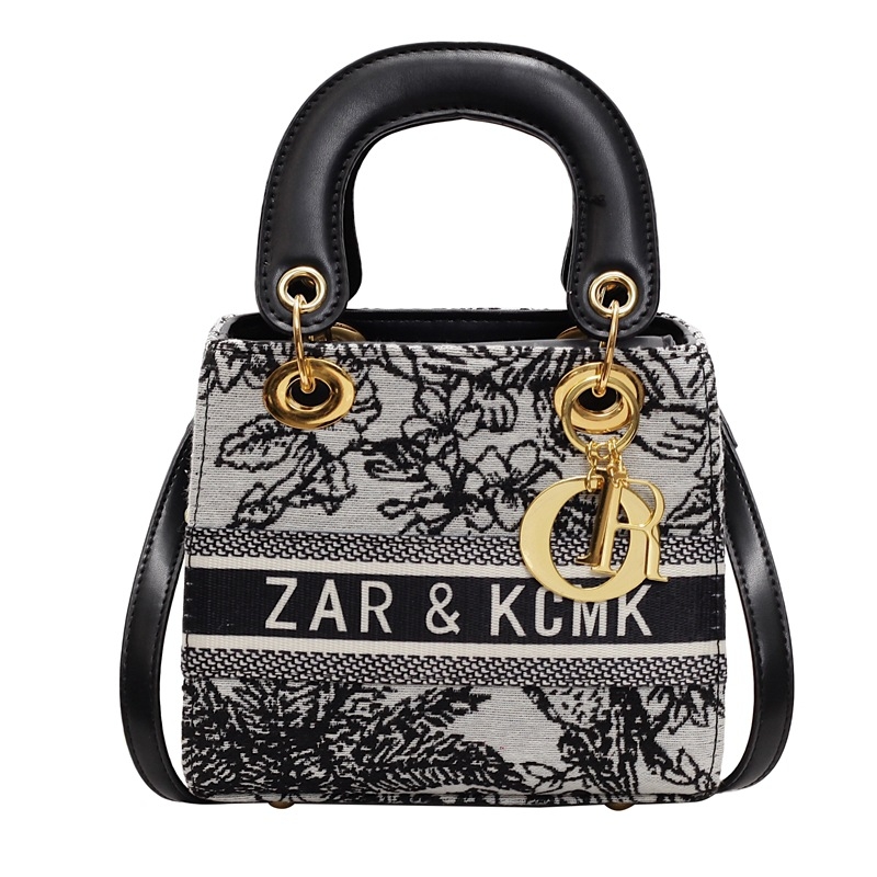 Ženska crossbody torbica s premium teksturom, kvadratnog oblika, PU koža, model 2025