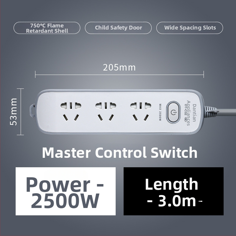 USB rozbočovač s USB portami, nový národný štandard, viacfunkčná zásuvková doska pre domáce a kancelárske použitie