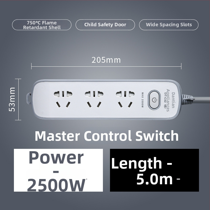 USB rozbočovač s USB portami, nový národný štandard, viacfunkčná zásuvková doska pre domáce a kancelárske použitie
