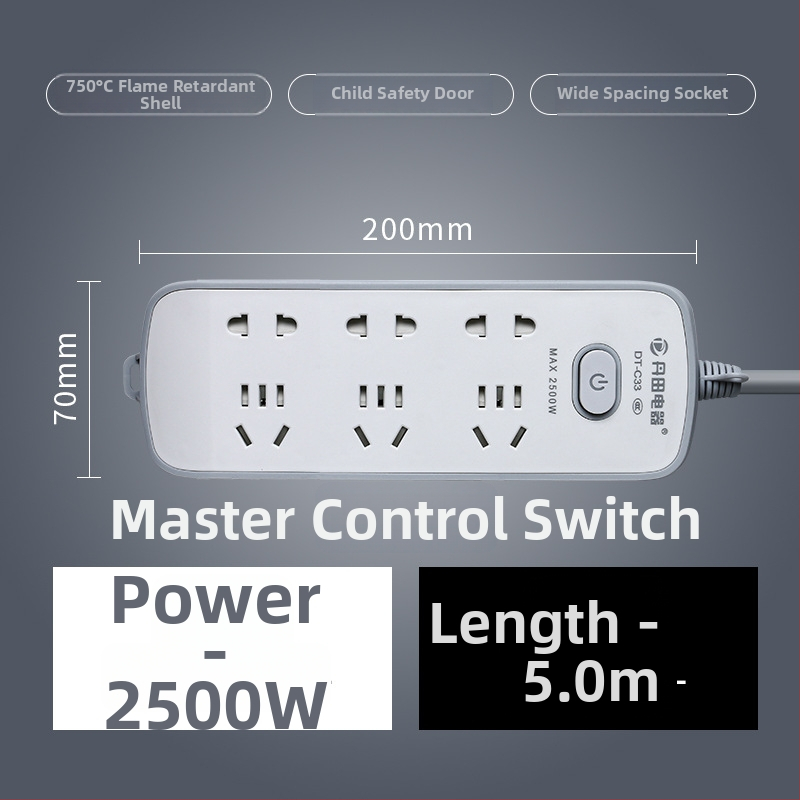 USB rozbočovač s USB portami, nový národný štandard, viacfunkčná zásuvková doska pre domáce a kancelárske použitie