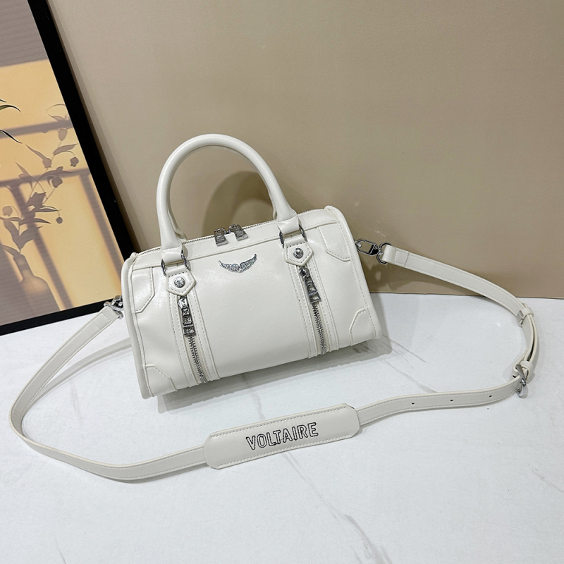 ZV ženska torba, francuskog stila crossbody, jastučastog oblika, Boston torba velike kapacitete