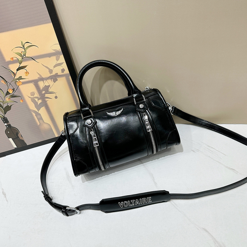 ZV ženska torba, francuskog stila crossbody, jastučastog oblika, Boston torba velike kapacitete
