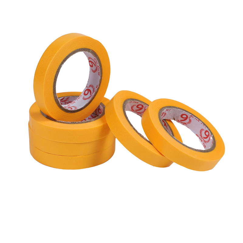 Bandă de mascare din hârtie washi, cu aderență ridicată, pentru vopsire pe hârtie texturată, lățime 0,8–1,25 cm, lungime 12–50 m