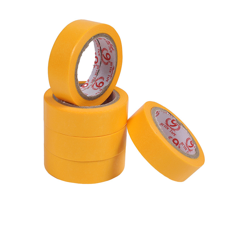 Bandă de mascare din hârtie washi, cu aderență ridicată, pentru vopsire pe hârtie texturată, lățime 0,8–1,25 cm, lungime 12–50 m