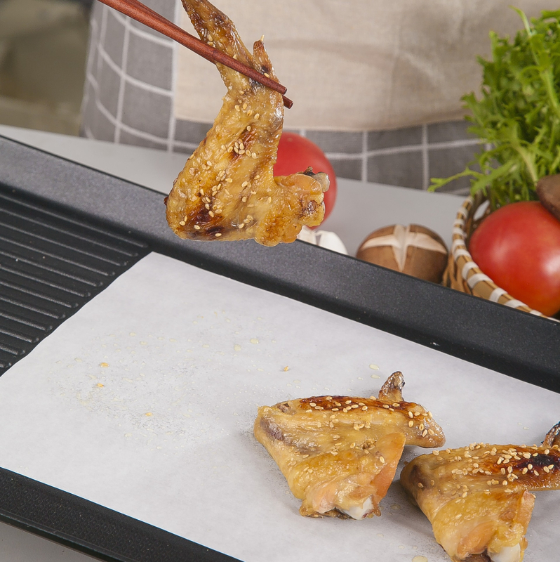 Hârtie de copt cu silicon pentru cuptor, antiulei, folie pentru tavă, absorbantă de ulei pentru grătar și air fryer