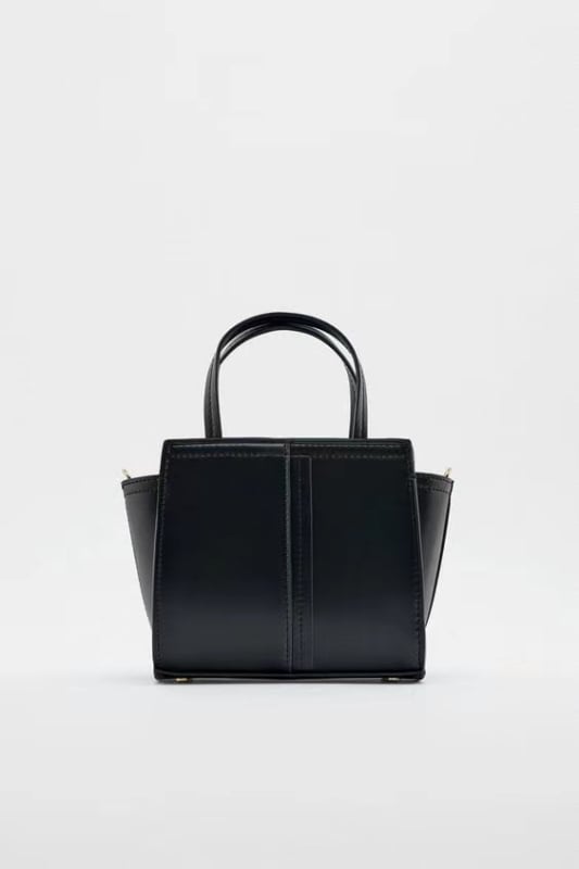 Z Brand Wing Bag, mala PU kožna torba sa zatvaračem, dvostruke naramenice, za svakodnevnu upotrebu