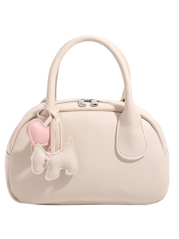 Puding torba s nišnim dizajnom bowling stila za žene, proljeće 2025, elegantna torba preko ramena / crossbody