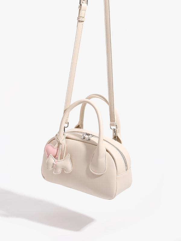 Puding torba s nišnim dizajnom bowling stila za žene, proljeće 2025, elegantna torba preko ramena / crossbody