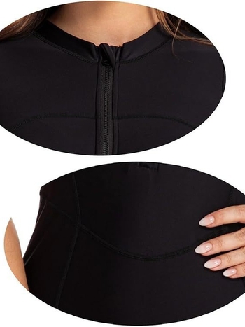 Ženski jednodijelni bezrukavni wetsuit za plivanje i ronjenje, brzo sušenje, najlon