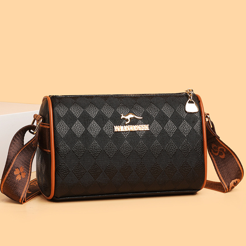 2025 Modna ženska torbica Boston Pillow sa širokim remenom za rame – luksuzna crossbody torba za dnevnu upotrebu