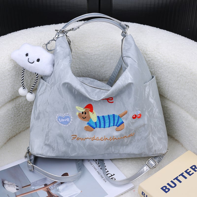 Ženska mala kvadratna torbica u casual Harajuku stilu, lagana, svestrana, personalizirana, crossbody model