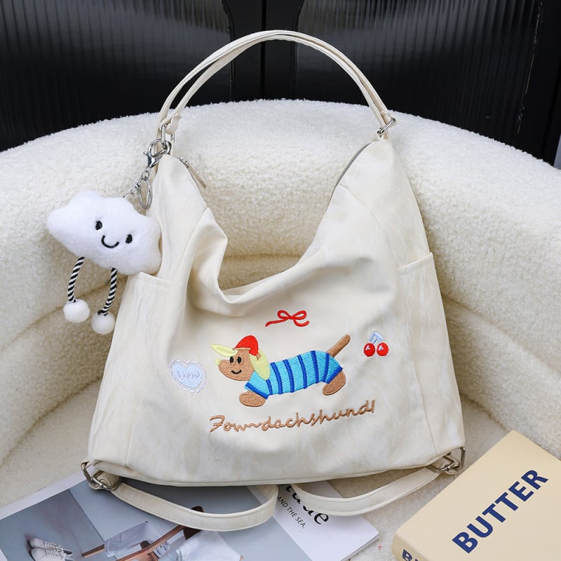Ženska mala kvadratna torbica u casual Harajuku stilu, lagana, svestrana, personalizirana, crossbody model