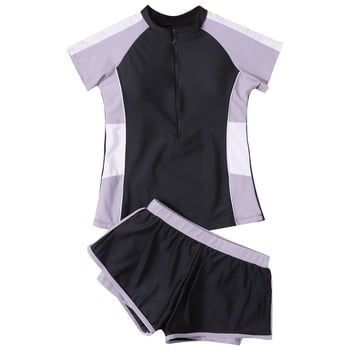 2021 Dječji kupaći kostim za djevojčice, dvodijelni s suknom, velika veličina, sportski stil