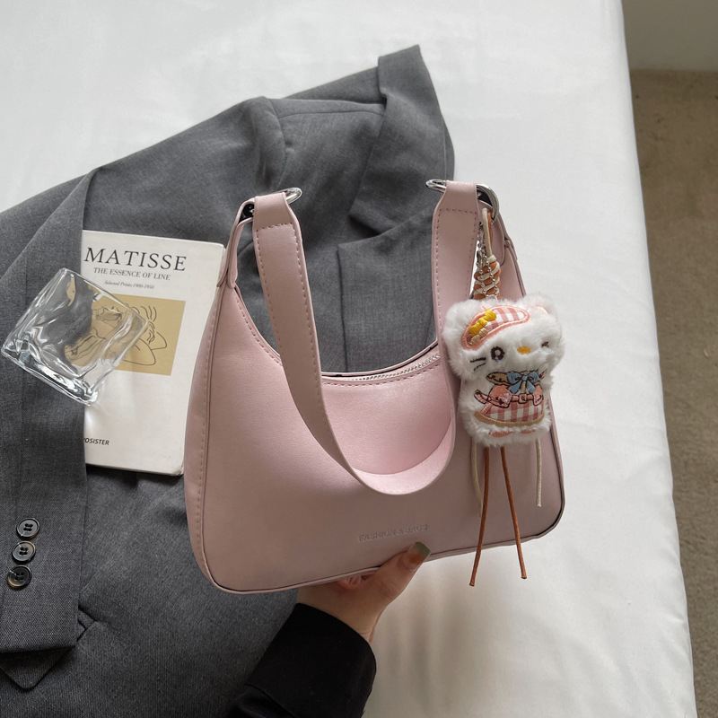 Ženska crossbody torba u korejskom stilu, oblik oblaka, PU materijal, proljeće 2026