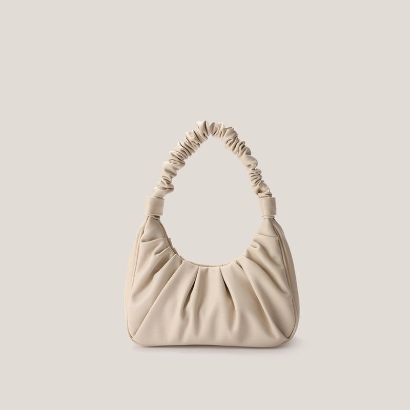 Ženska torbica ispod pazuha s plisom u oblaku, mini baguette torba, korejskog stila, crossbody