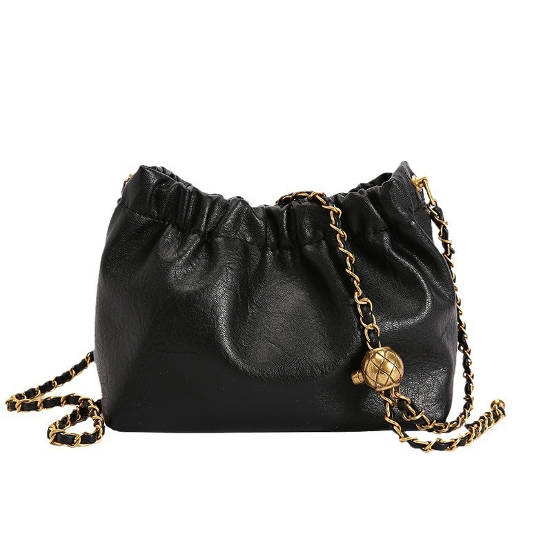 Cloud torba, nova moda, nišni retro dizajn, ženska torba na rame s lancem, mini bucket torba