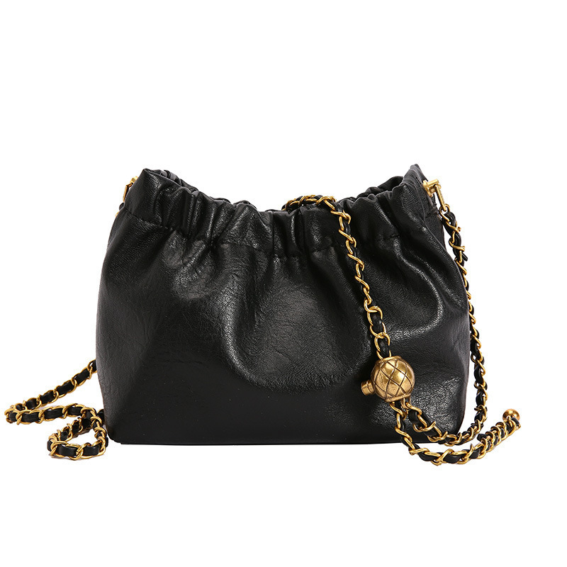 Cloud torba, nova moda, nišni retro dizajn, ženska torba na rame s lancem, mini bucket torba