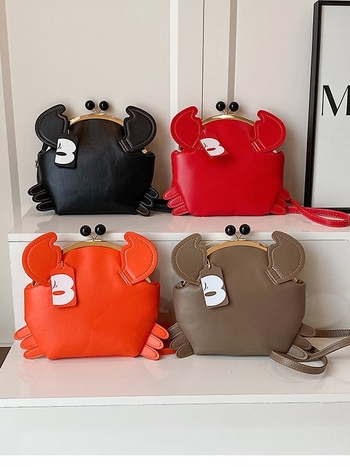 Ženska PU crossbody torba s motivima oblaka i raka, slatka mala kvadratna torba s velikim kapacitetom
