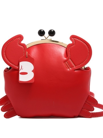 Ženska PU crossbody torba s motivima oblaka i raka, slatka mala kvadratna torba s velikim kapacitetom