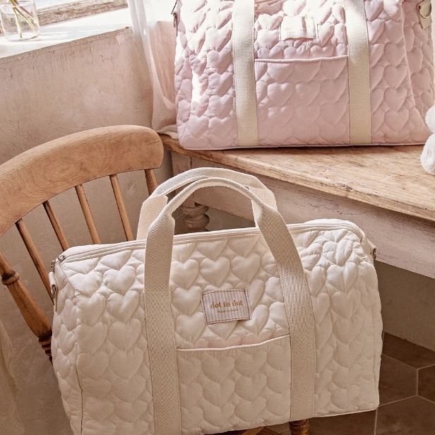 Torba za mamu s velikim kapacitetom – pamuk torba za pelene, Boston stil, s remenom preko ramena ili crossbody remenom za svakodnevnu uporabu i putovanja
