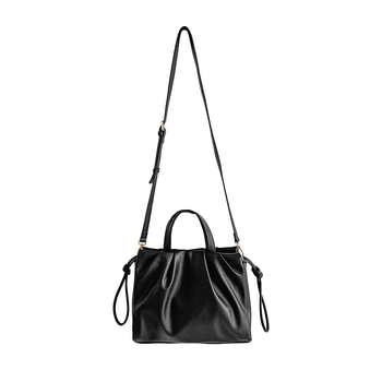 Torba u korejskom stilu, plisirana s motivom oblaka, velika zapremina, dnevna crossbody torba – ljeto 2025