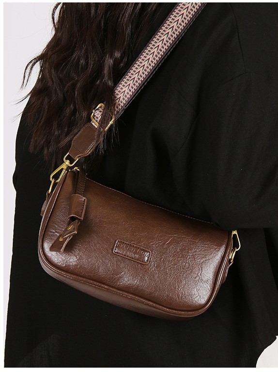 Ženska torba Boston u Ins stilu sa širokom naramenicom, svakodnevna crossbody torba