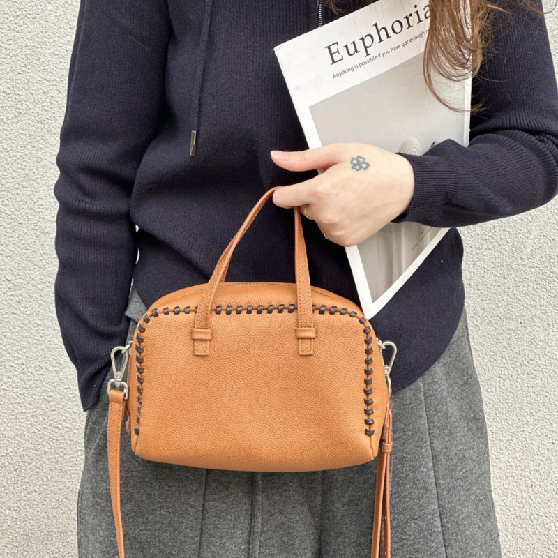 Niš dizajn, novi model ručno pletena TOGO koža Boston torba za dnevnu upotrebu, elegantna torba za ručno nošenje i crossbody