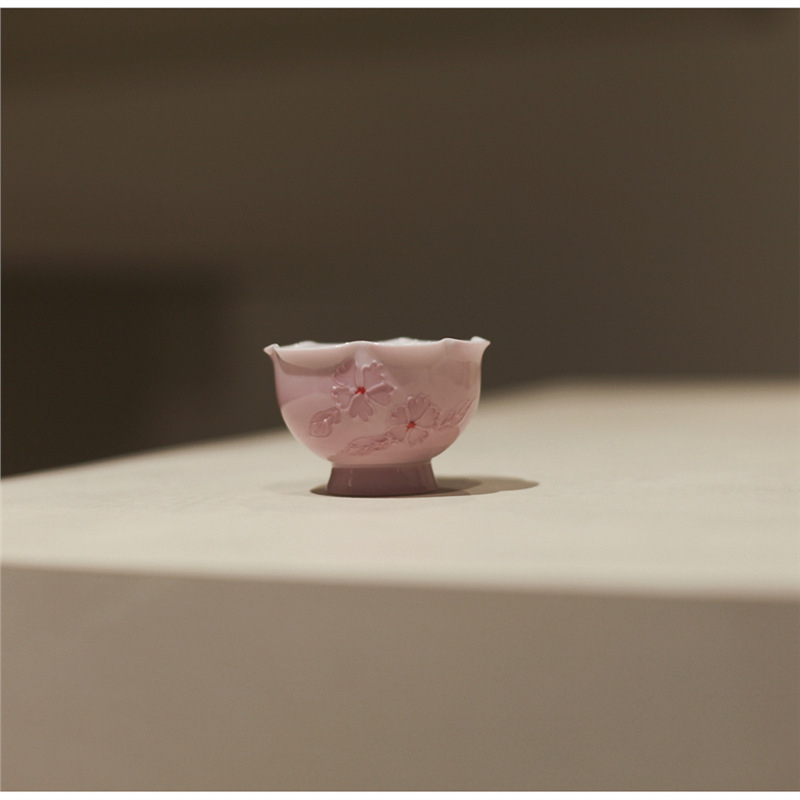 Yunxia Purple – Set de ceai tradițional chinezesc cu gaiwan și ceainic din ceramică mov