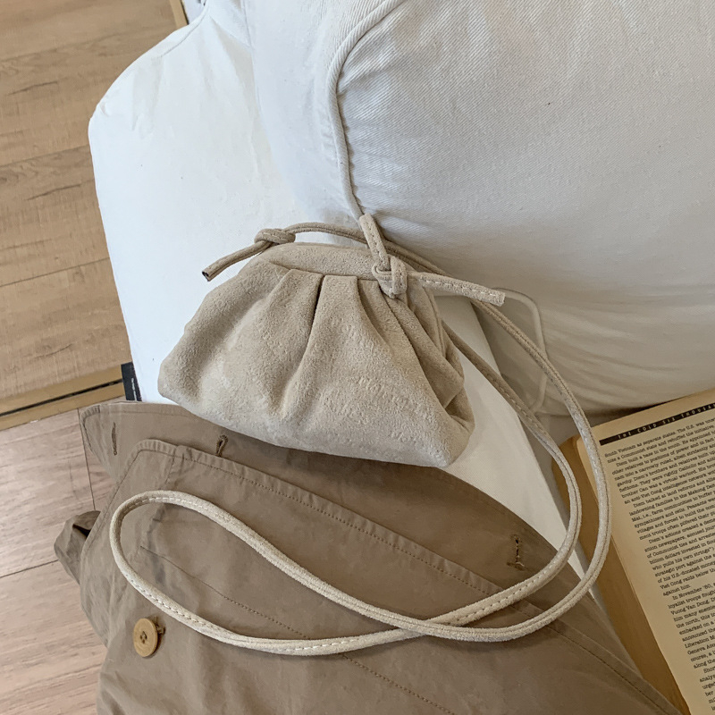 Plisirana jesenska crossbody torbica, velika kapaciteta, retro stil, ženska torba od sintetičke kože