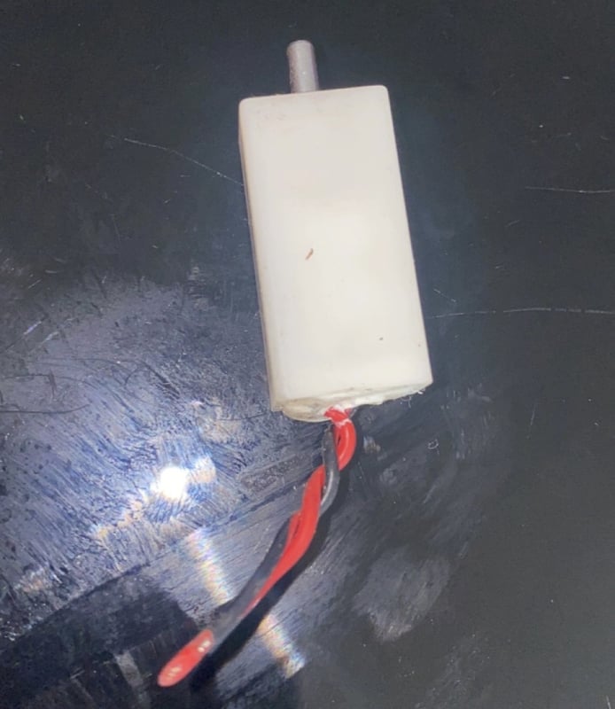 N20 redukciós motor DC 3-12V, acél fogaskerékkel, szétszerelt