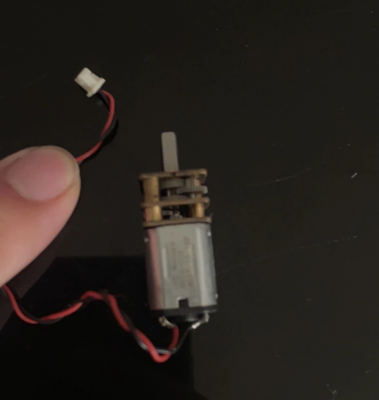 N20 redukciós motor DC 3-12V, acél fogaskerékkel, szétszerelt