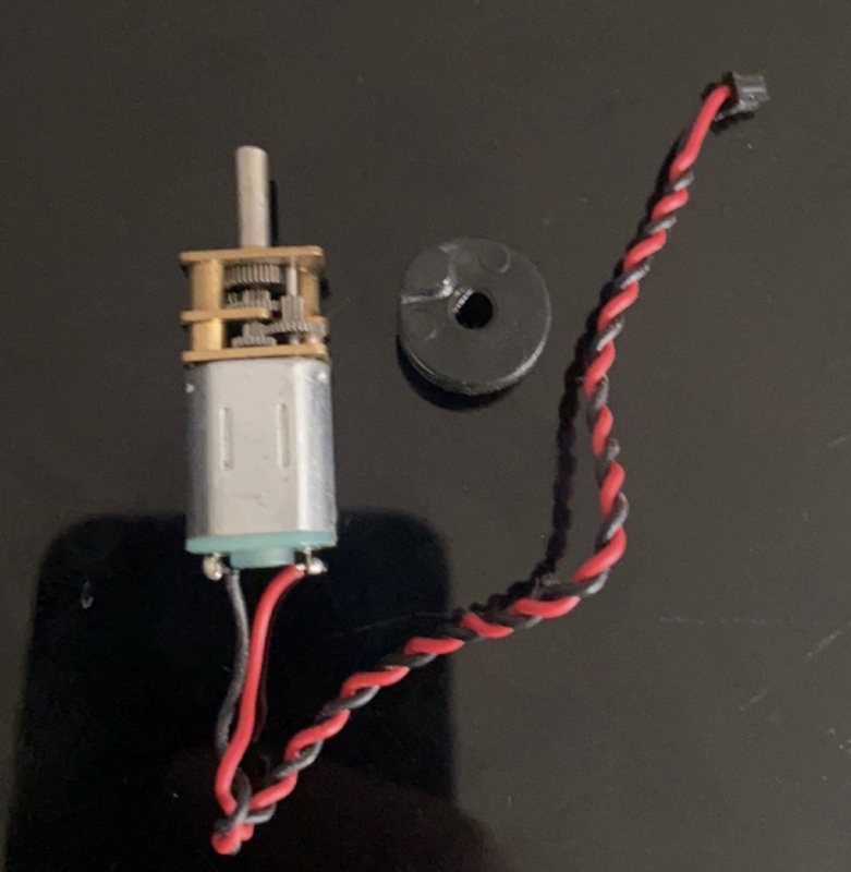 N20 redukciós motor DC 3-12V, acél fogaskerékkel, szétszerelt