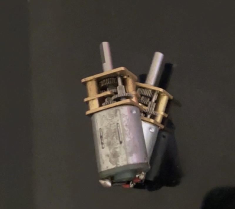 N20 redukciós motor DC 3-12V, acél fogaskerékkel, szétszerelt