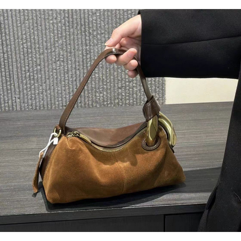 Mat kožna torba Boston Pillow, nišni dizajn, svestrana dnevna torba, s remenom za rame i crossbody