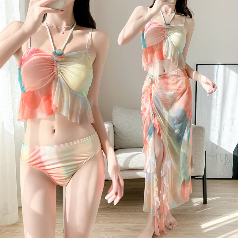 2026 nova dvodijelna bikini za žene, influencer stil za odmor i plažu