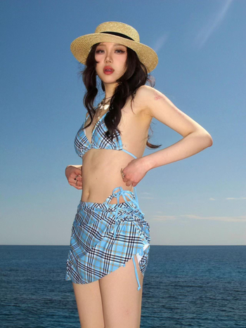 Női kétrészes bikini, szexi Push-Up kis mellbőséghez, strand és üdülőhely