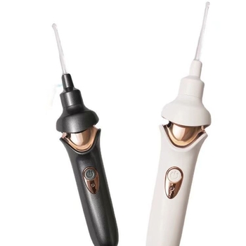 Set electric pentru îndepărtarea cerumenului cu set de linguri pentru urechi, curățator LED pentru copii
