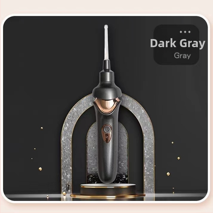 Set electric pentru îndepărtarea cerumenului cu set de linguri pentru urechi, curățator LED pentru copii