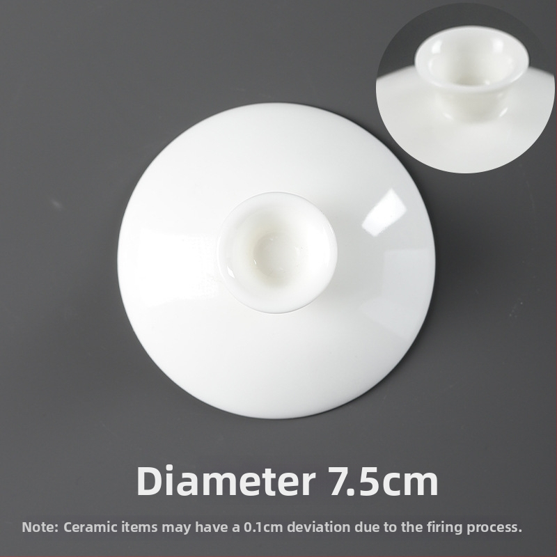 Biela porcelánová čajová miska s pozláteným okrajom, jednofarebný dizajn, motív hviezdneho neba