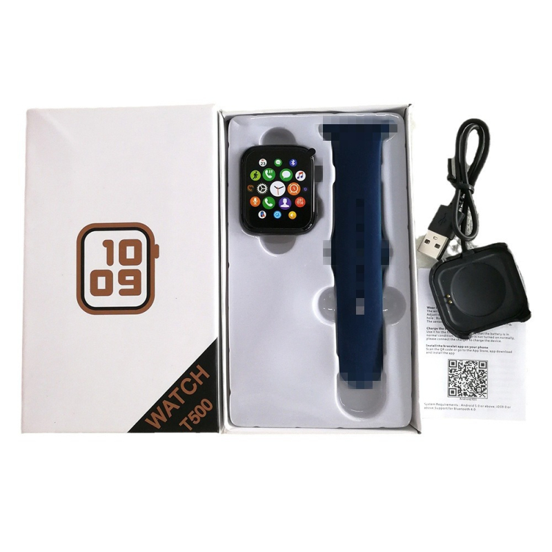Pametni sat T500 Ultra s Bluetooth pozivima, TFT zaslon 1,44 inča, praćenje sna i kisika u krvi, aluminijsko kućište, 44 mm, TPU remen