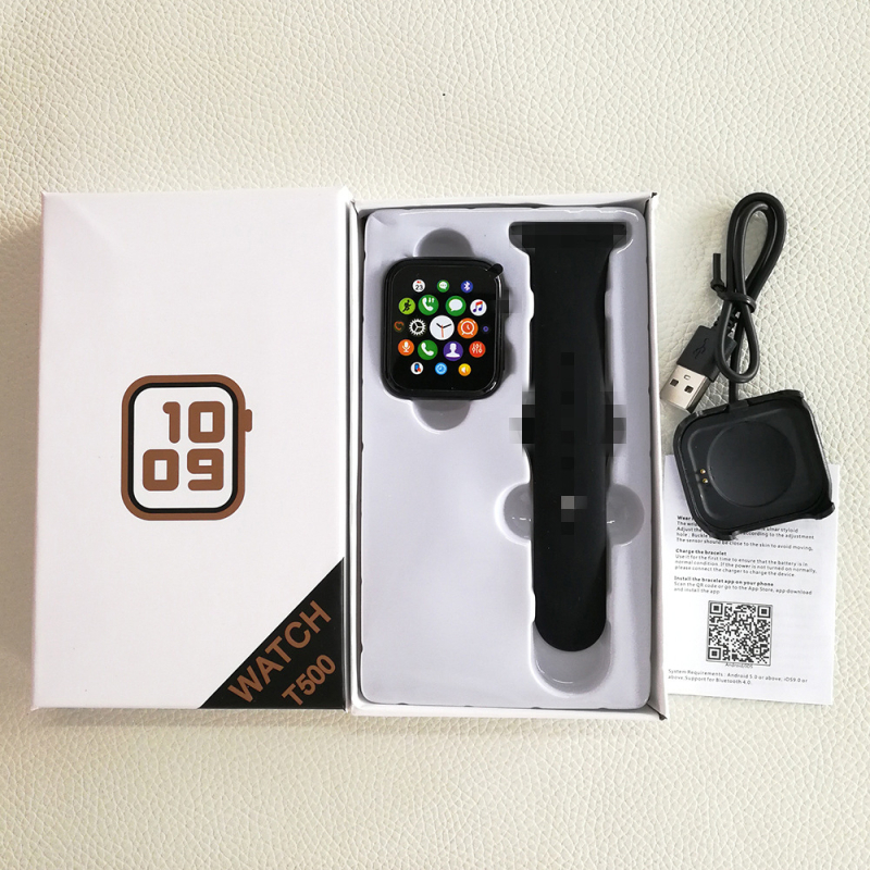 Pametni sat T500 Ultra s Bluetooth pozivima, TFT zaslon 1,44 inča, praćenje sna i kisika u krvi, aluminijsko kućište, 44 mm, TPU remen