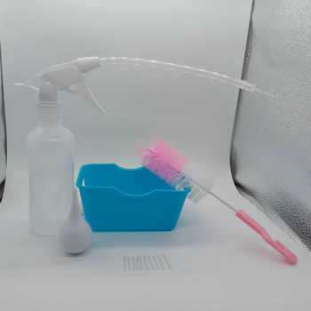 Instrument din silicon pentru curățarea cerumenului și spălarea urechii