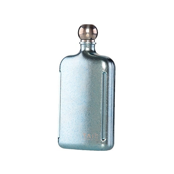 TAIC Flacon din titan, mini, portabil, 226 ml, pentru exterior și uz casnic