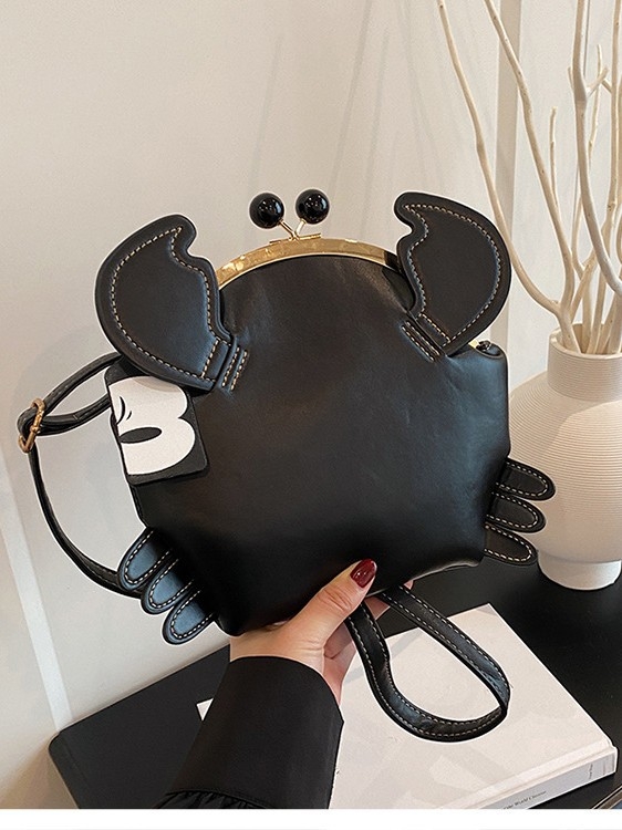 Ženska torbica u obliku raka, mini crossbody torbica u korejskom stilu za telefon