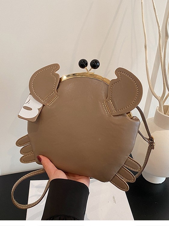 Ženska torbica u obliku raka, mini crossbody torbica u korejskom stilu za telefon